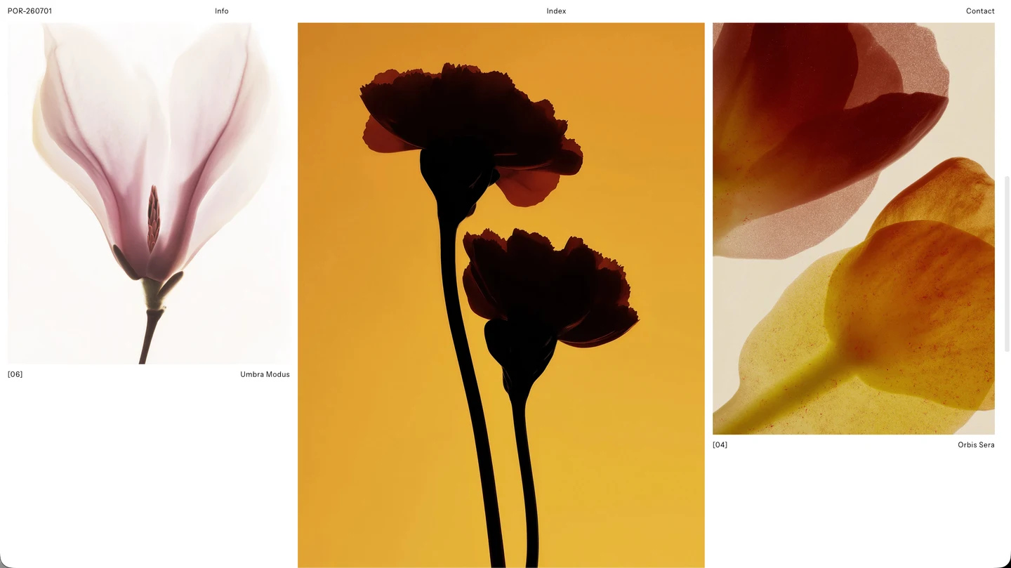 Portfolio Minimal 1 Blueprint preview